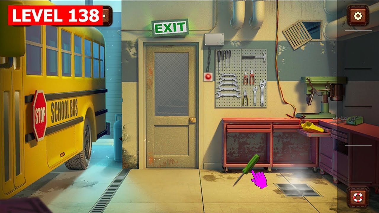 100 Doors Games Escape From School LEVEL 138 - Gameplay Walkthrough Android IOS