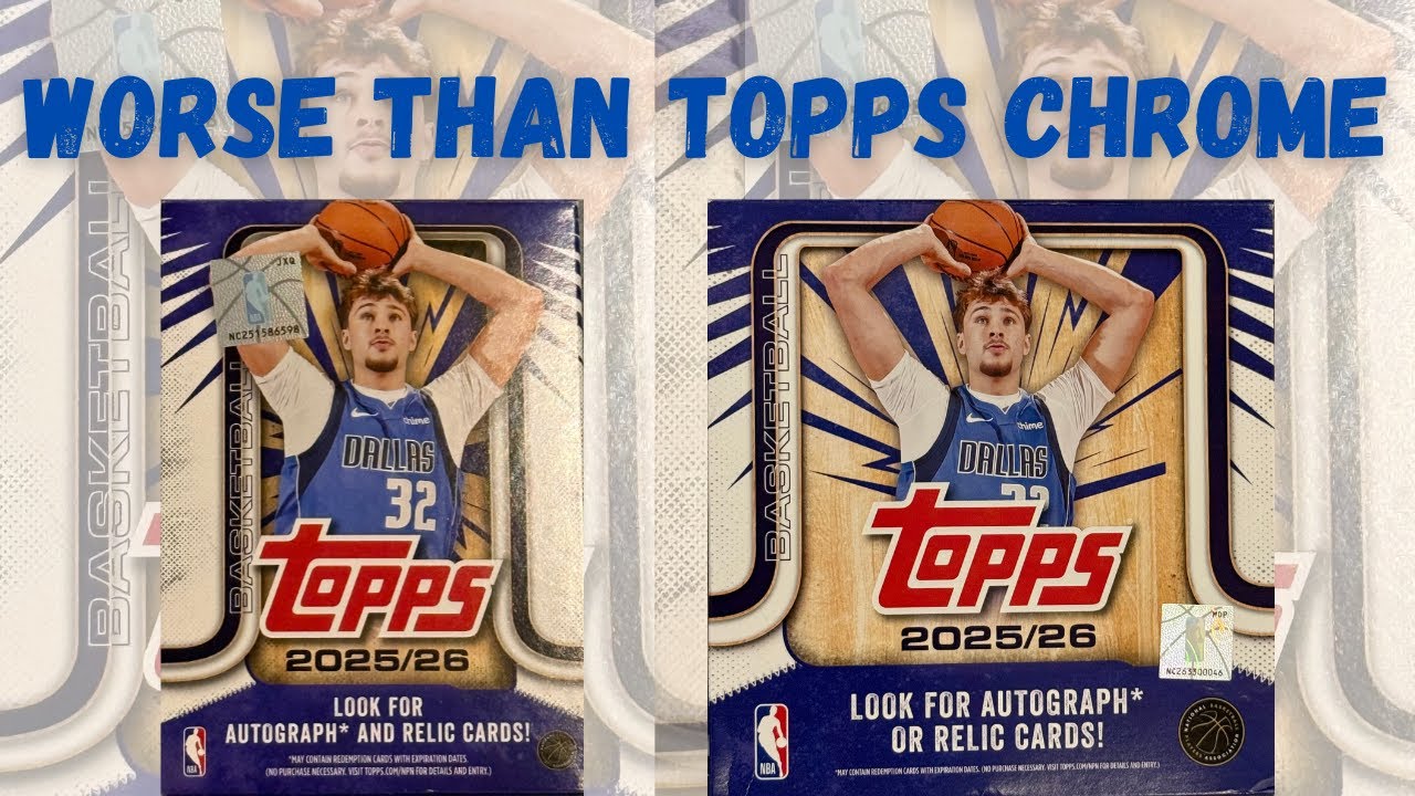 Value of cards vs box for Topps Basketaball 2025-26 is worse than Topps Chrome
