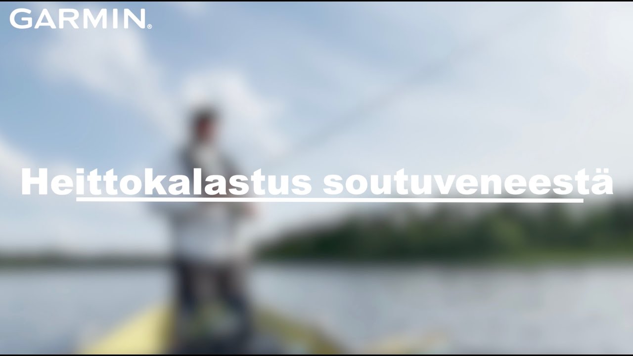 Heittokalastus soutuveneestä
