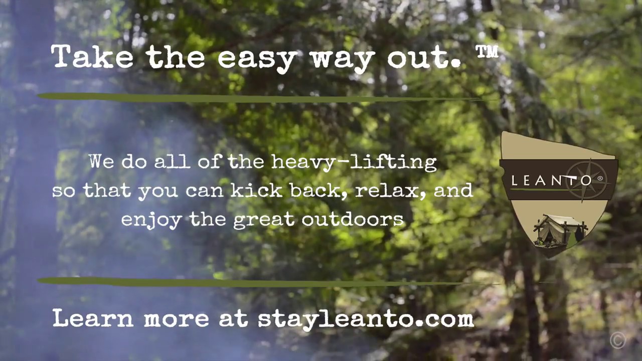 LEANTO &reg; | Glamping Guide:  Easy Tent Takedown