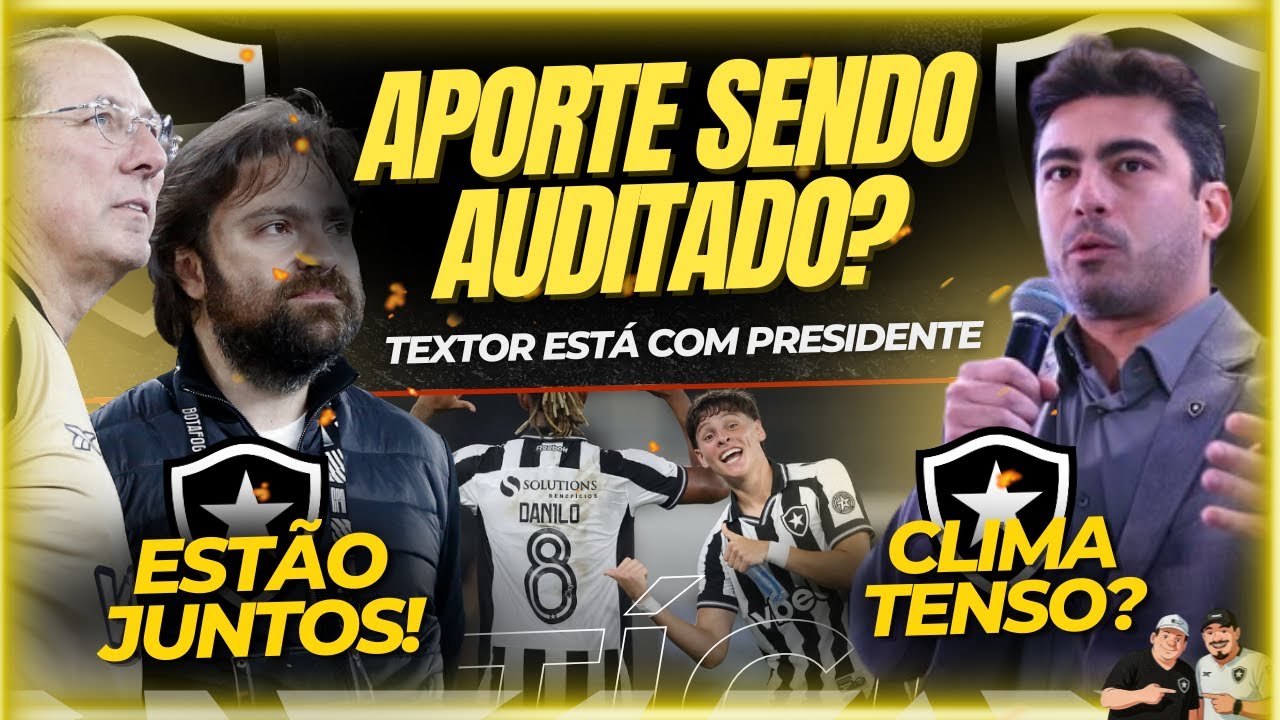 🚨🚨AGORA! JOHN TEXTOR ESTÁ COM PRESIDETE DO BOTAFOGO EM SÃO PAULO PARA RESOVER APORTE l ANSELMI