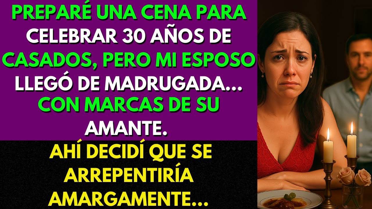 Preparé Una Cena por Nuestro Aniversario… Pero Él Llegó Oliendo Al Perfume de Su Amante y Lo Que Hic