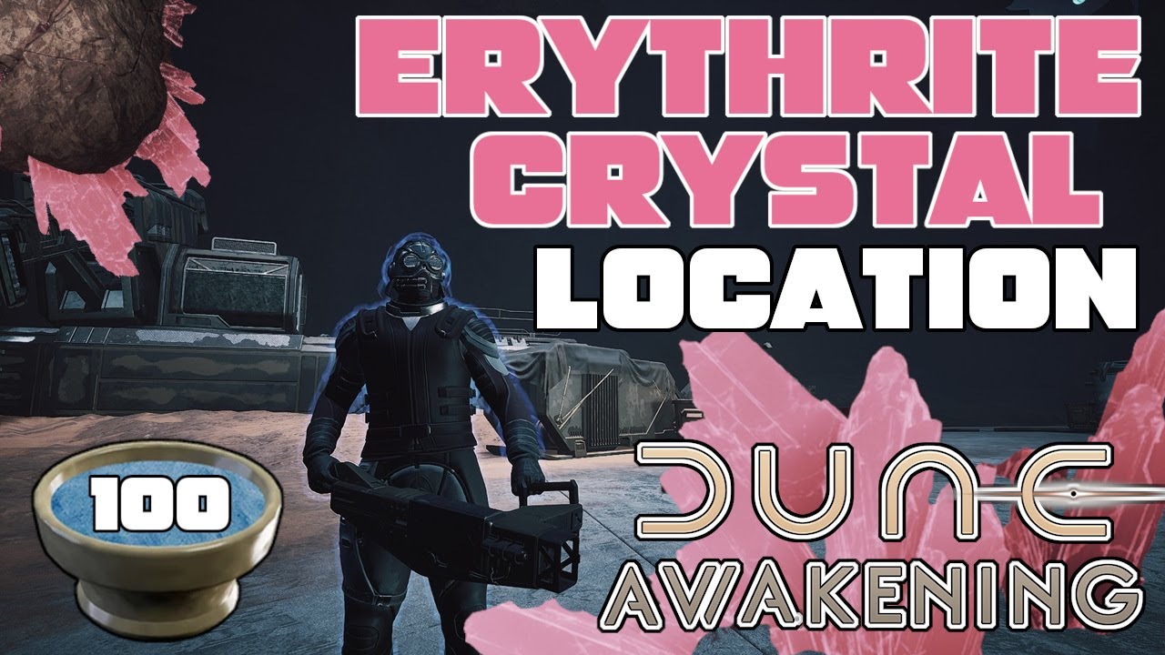 How To Farm TONS of Erythrite Crystal in Dune Awakening & Make Cobalt Paste FAST!