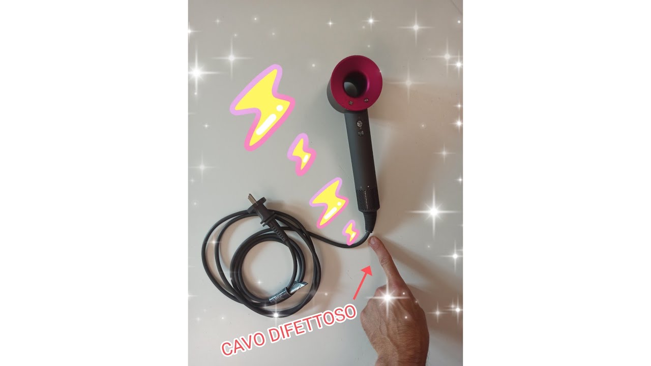 ⚡RIPARAZIONE CAVO⚡ ASCIUGACAPELLI DYSON SUPERSONIC⚡