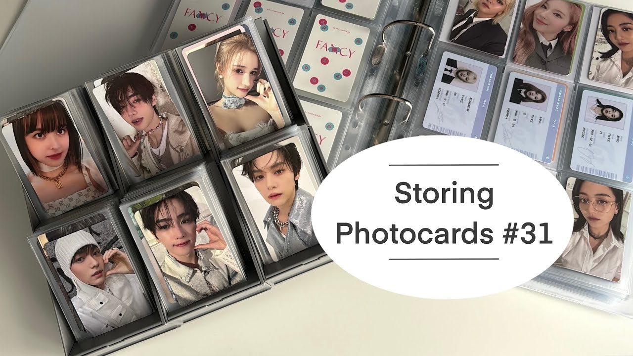 Storing & Organising Photocards In My Binder #31 (｢&bull; &omega; &bull;)｢