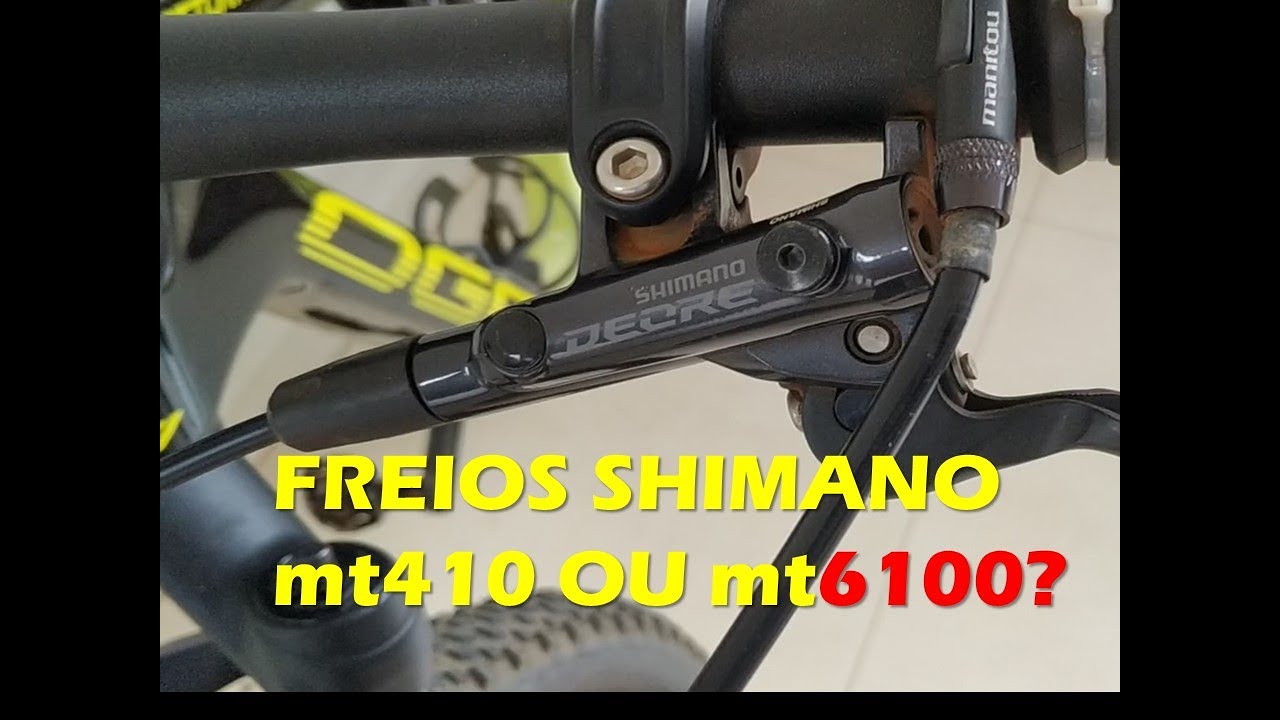 Freios Shimano | Vale a pena pagar mais pelo Deore 6100?
