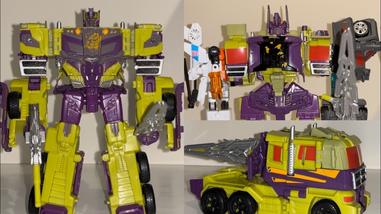 Transformers toxitron review. Collectors club Subscription service combiner wars wreckage collection