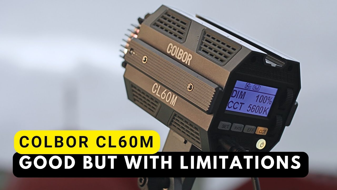Colbor CL60M daylight video light REVIEW (bought it myself)