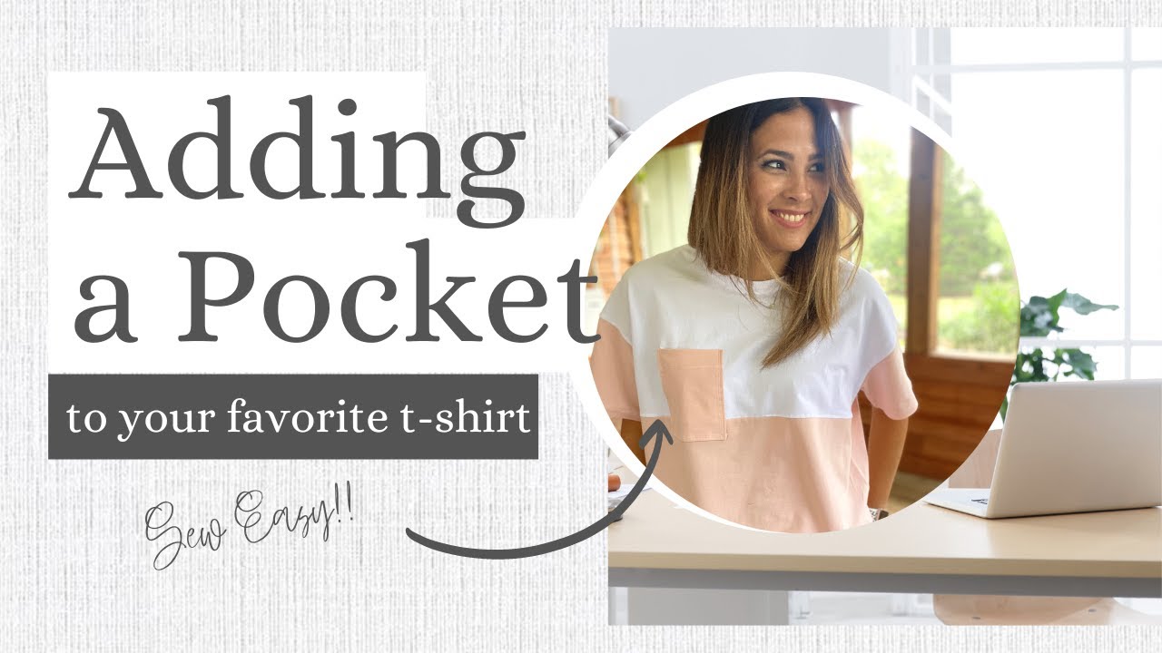 Adding A Pocket To A T-Shirt.