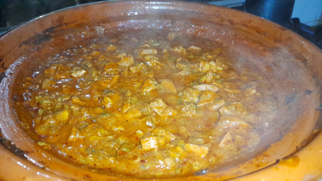 ألذ طاجين بكبدة بيبي بثوم و التوابل بنين و مذاق روعة 