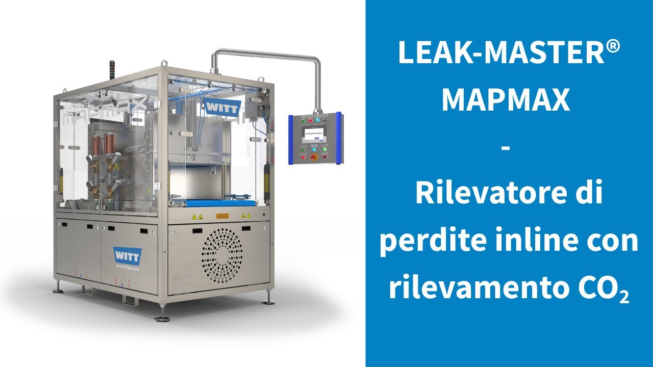 LEAK-MASTER® MAPMAX | Controllo di tenuta in linea al 100% per confezioni in atmosfera protettiva