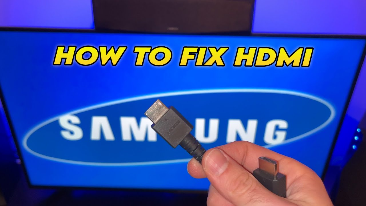 Телевизор SAMSUNG &mdash; как исправить ошибку &laquo;Нет сигнала HDMI&raquo;