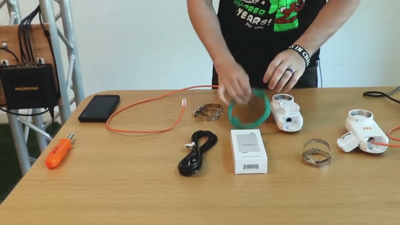 Mimosa C5x PTP Setup  Unboxing, Configuring, Installing, and Mounting