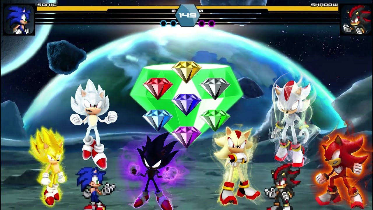 Sonic TP - M.U.G.E.N Overall View