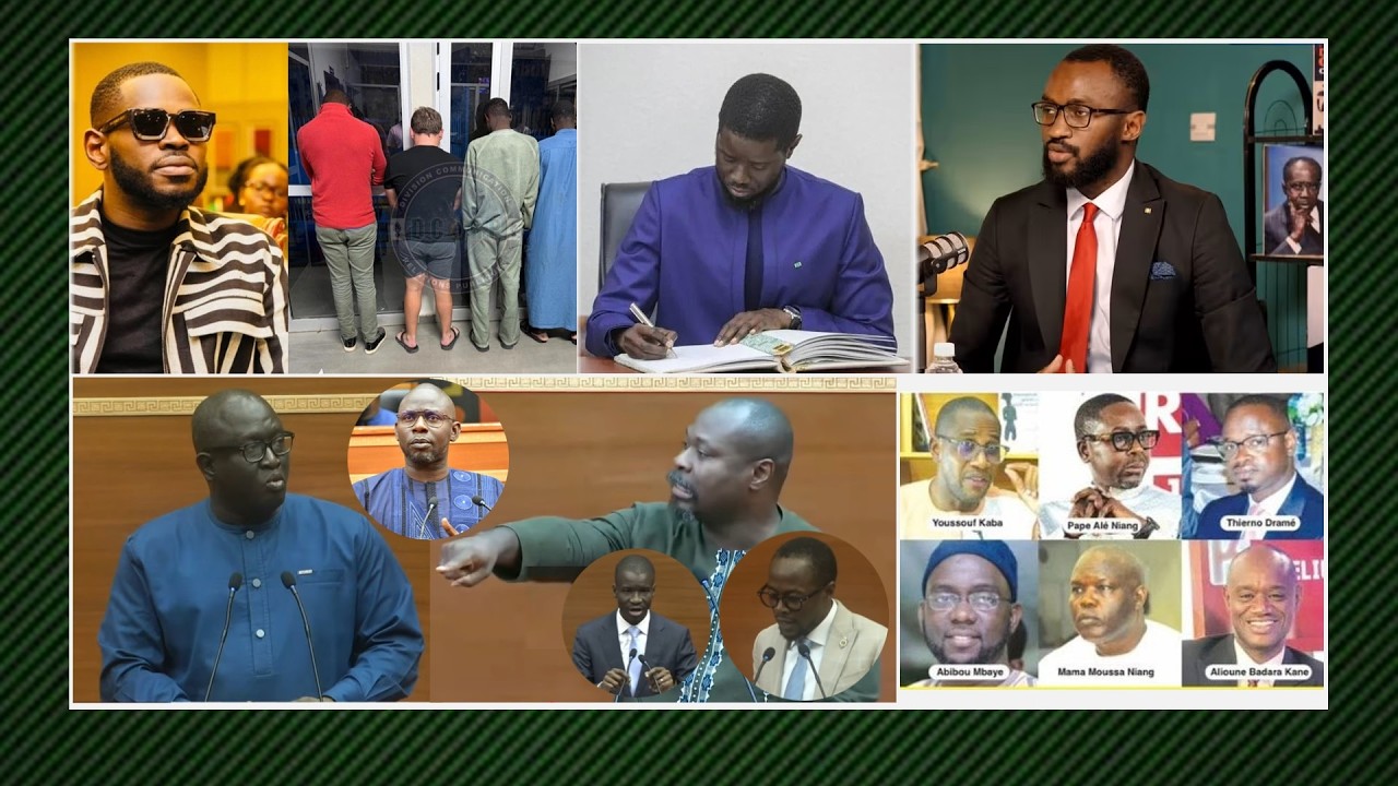 HOMOSEXUALITÉ DIOMAYE MODIFIE LA LOI...GUY MARIUS TACLE LE GROUPE PASTEF...DIOMAYE LIMOGE B.KÉBÉ...