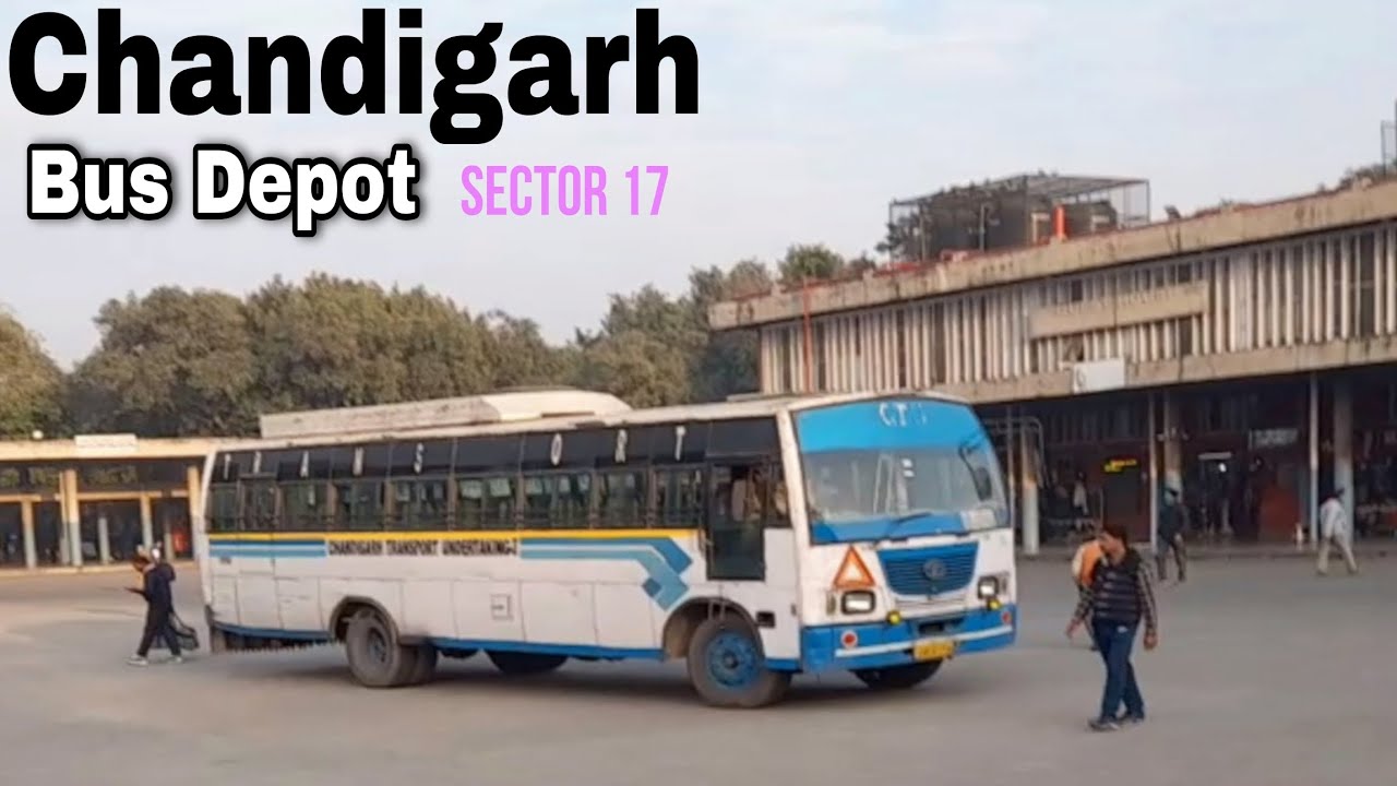 Chandigarh Sector-17 ISBT Tour & All Information | Bus Depot Chandigarh | Chandigarh Bus Stand