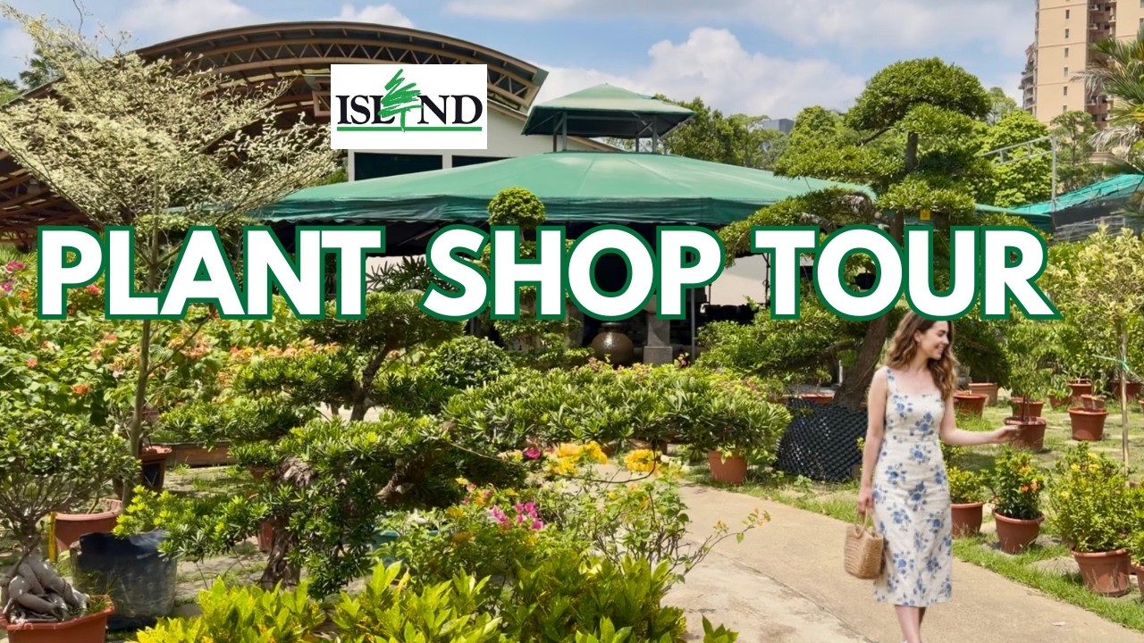 🌿 Relaxing Plant Shop Walkthrough | Plant Lover&rsquo;s Tour in a Local Shop