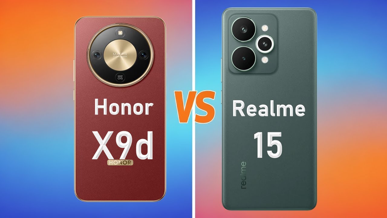 Honor X9d vs Realme 15