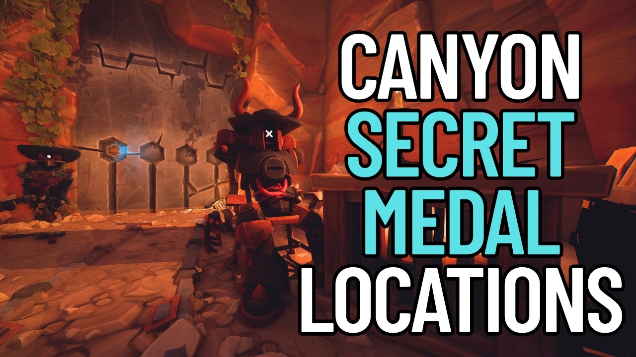 How to Unlock Canyon Secret - Far Far West (All 4 Medal Locations)