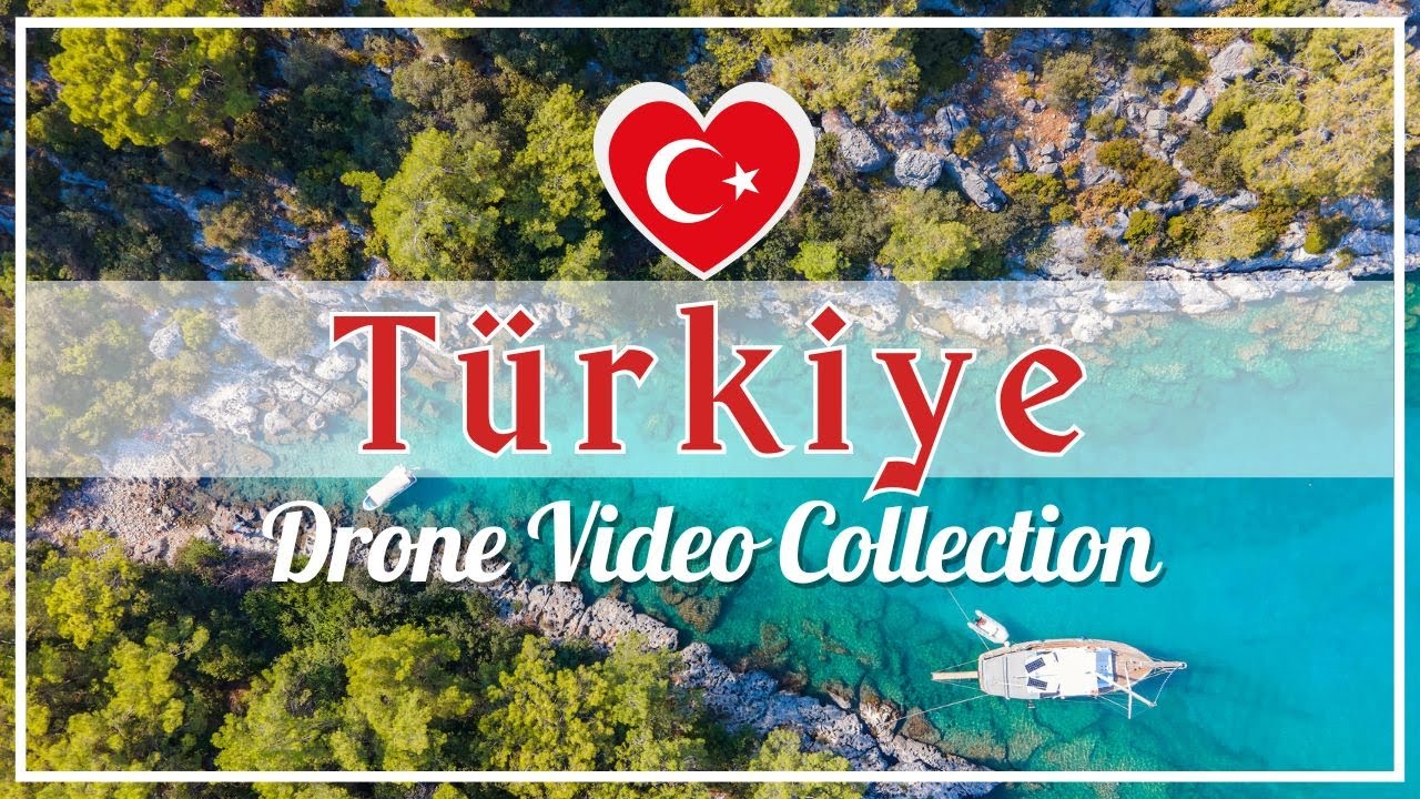 Türkiye'den Eşsiz Drone Görüntüleri (Amazing Aerial Views from #TURKEY) - Drone 4K