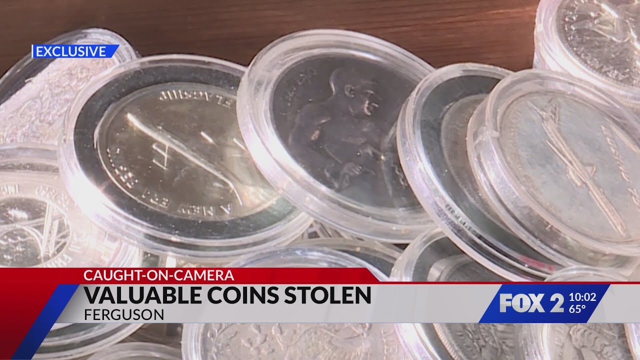 Valuable gold and silver coins stolen from Ferguson home