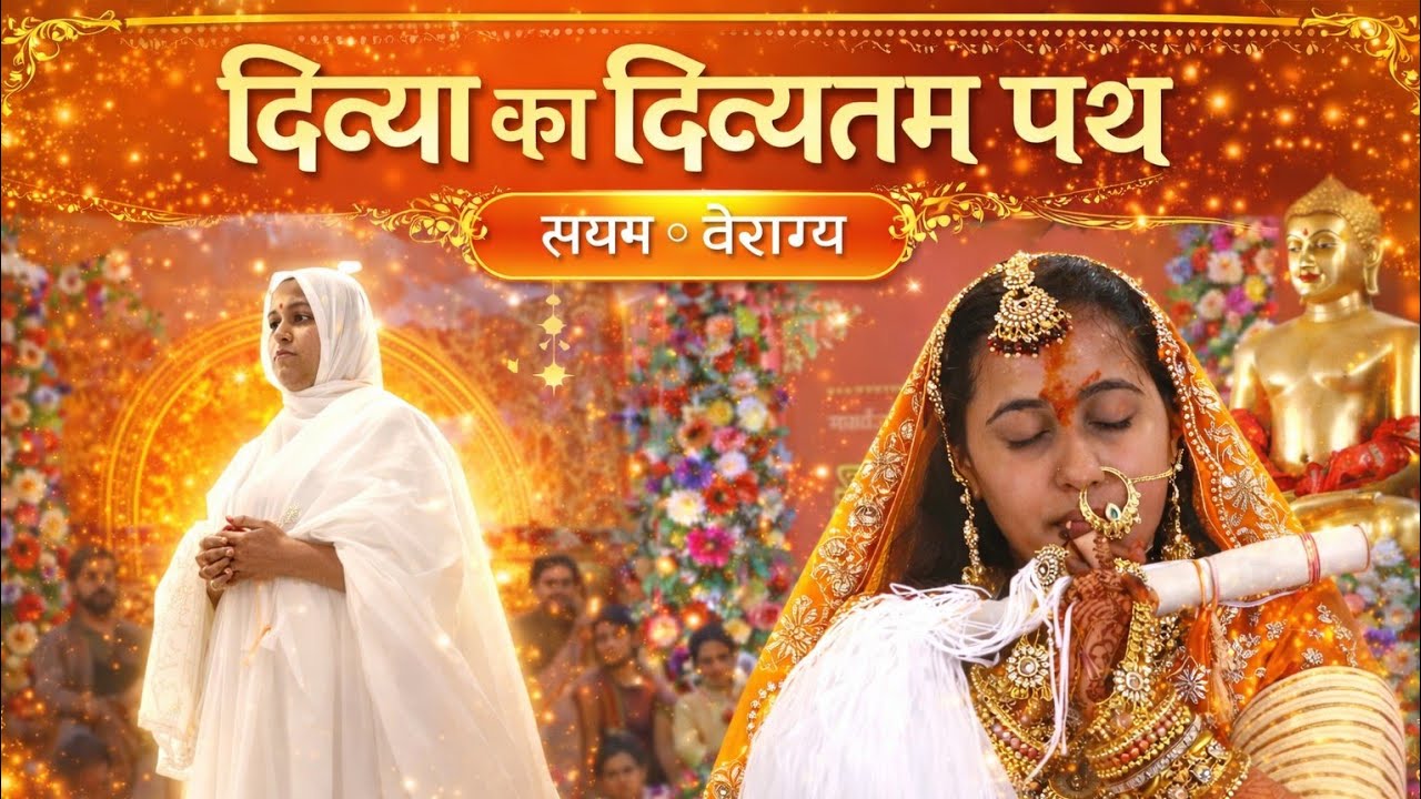 DIKSHA  TYAG KA MARG  #gyanshalaji  #jaindiksha #jainsanskar