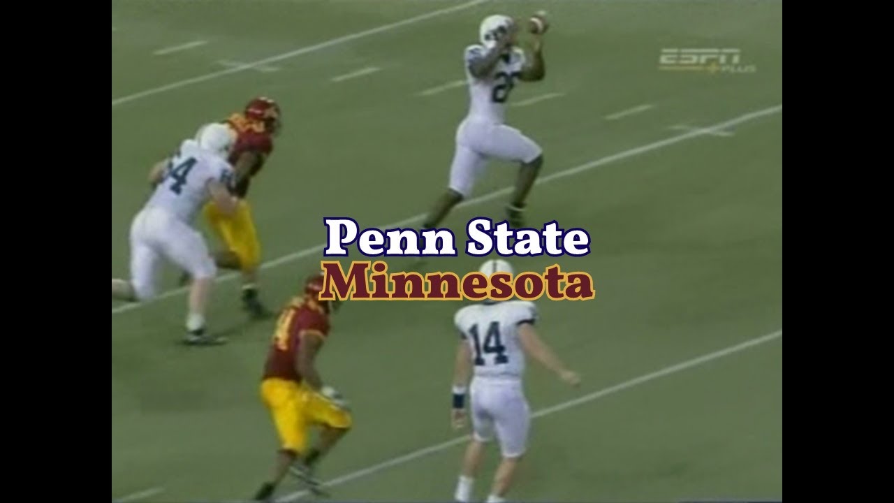 Penn State at Minnesota 2006 GAME STORY