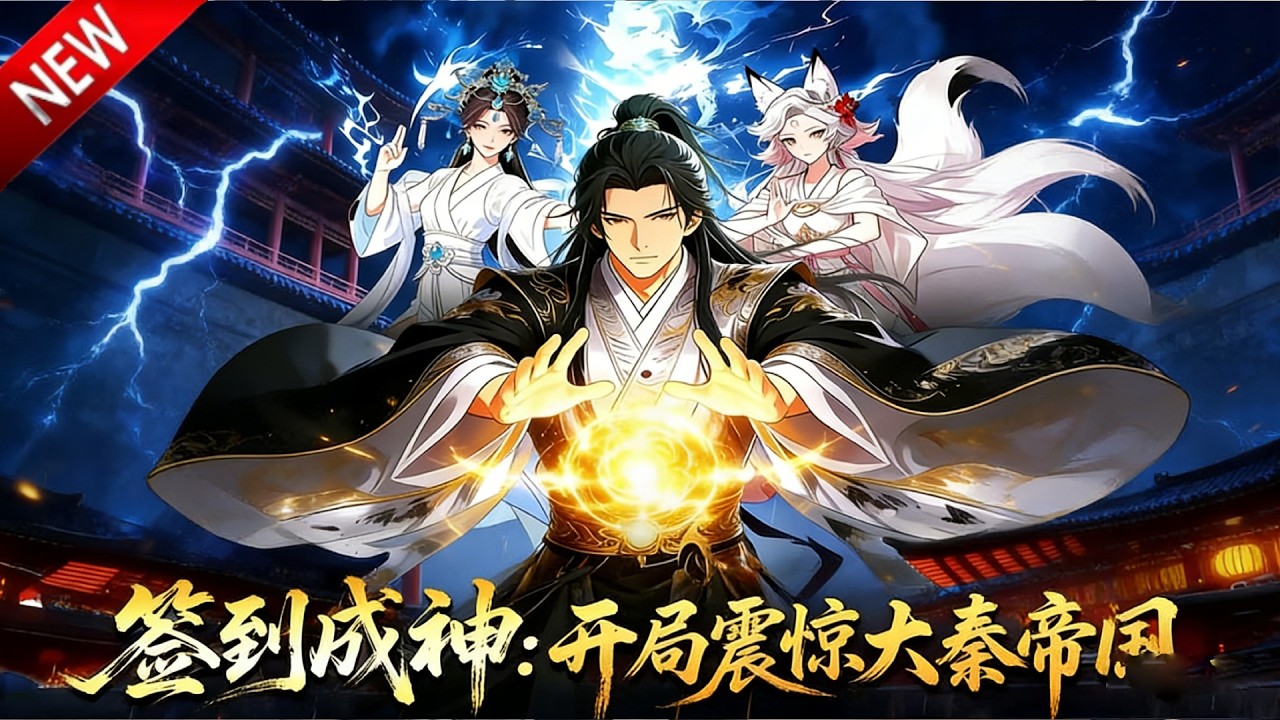 💥【新番上线】《签到成神：开局震惊大秦帝国》绝境觉醒签到系统，获太古神体，以凡人之躯横推强敌成万界至尊！全集Multi SUB #热血 #漫剧 #动漫魔女