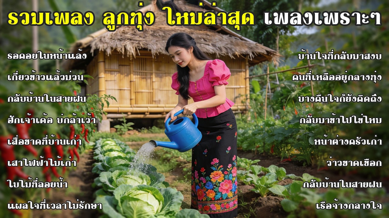 รวมเพลงลูกทุ่งเพราะๆม่วนๆ เพลงเพราะฟังสบาย💔ฮิตมาแรงใหม่ล่าสุด 2026
