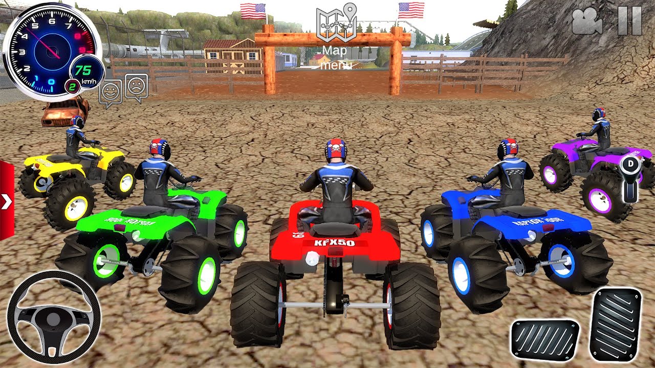 Juego de Quads - Motocross Quad Bike Racing mud Simulator 3D #1 - Offroad Outlaws Gameplay [FHD]