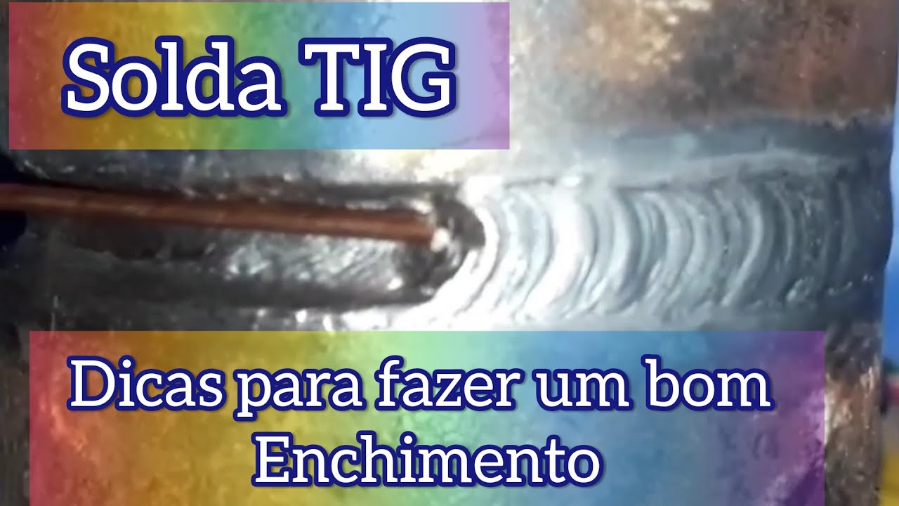 Como fazer reparo da solda tig agora