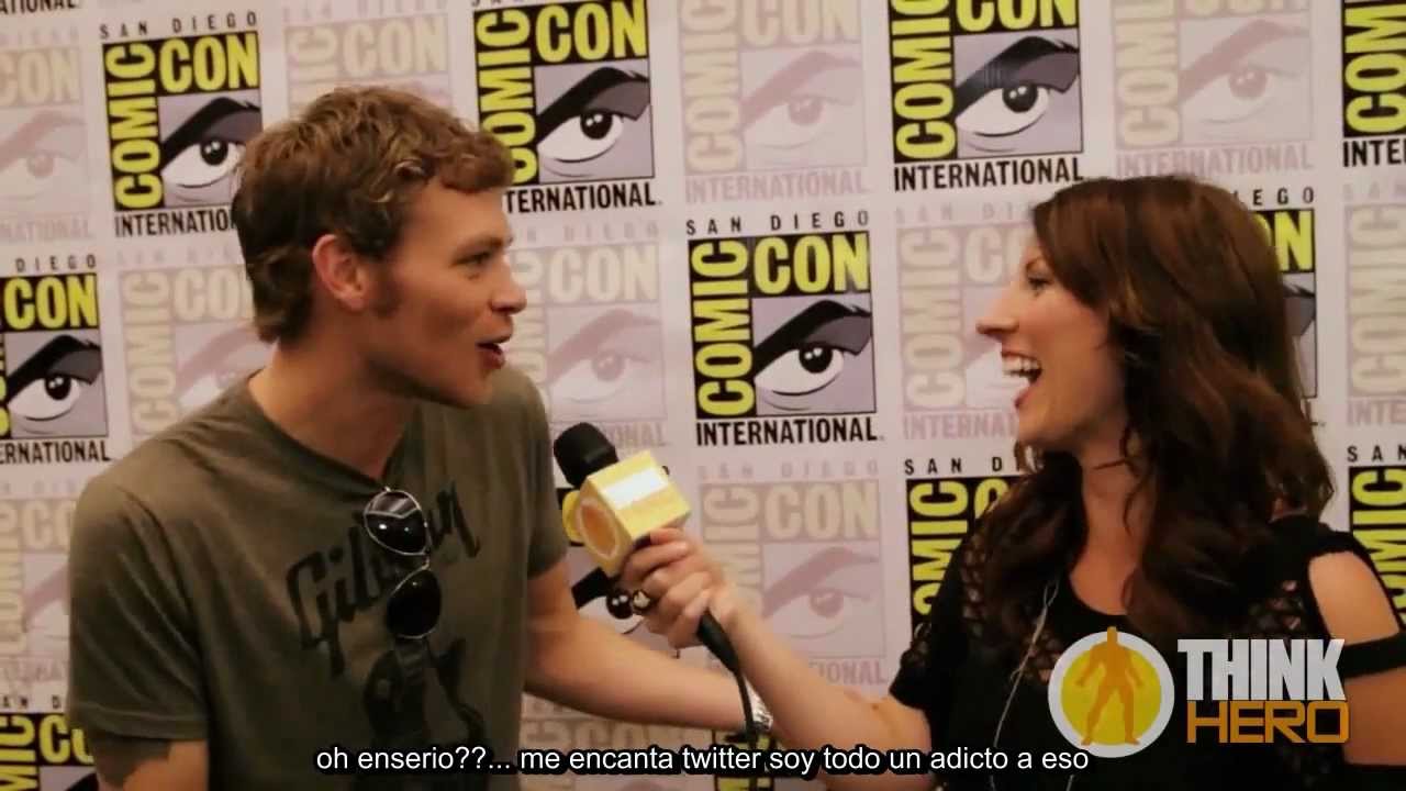 Joseph Morgan Interview At Comic Con 2011 - Sub español