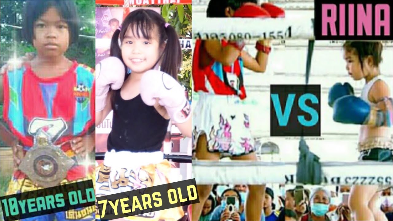 RIINA(Blue)VS Champion! รีนะ7ขวบ19ก.กปะทะอีสานน้อย10ขวบ21.5ก.กไหวไม่ไหวมาดูกันจ้า2.5キロ上&3歳上の王者と対戦！