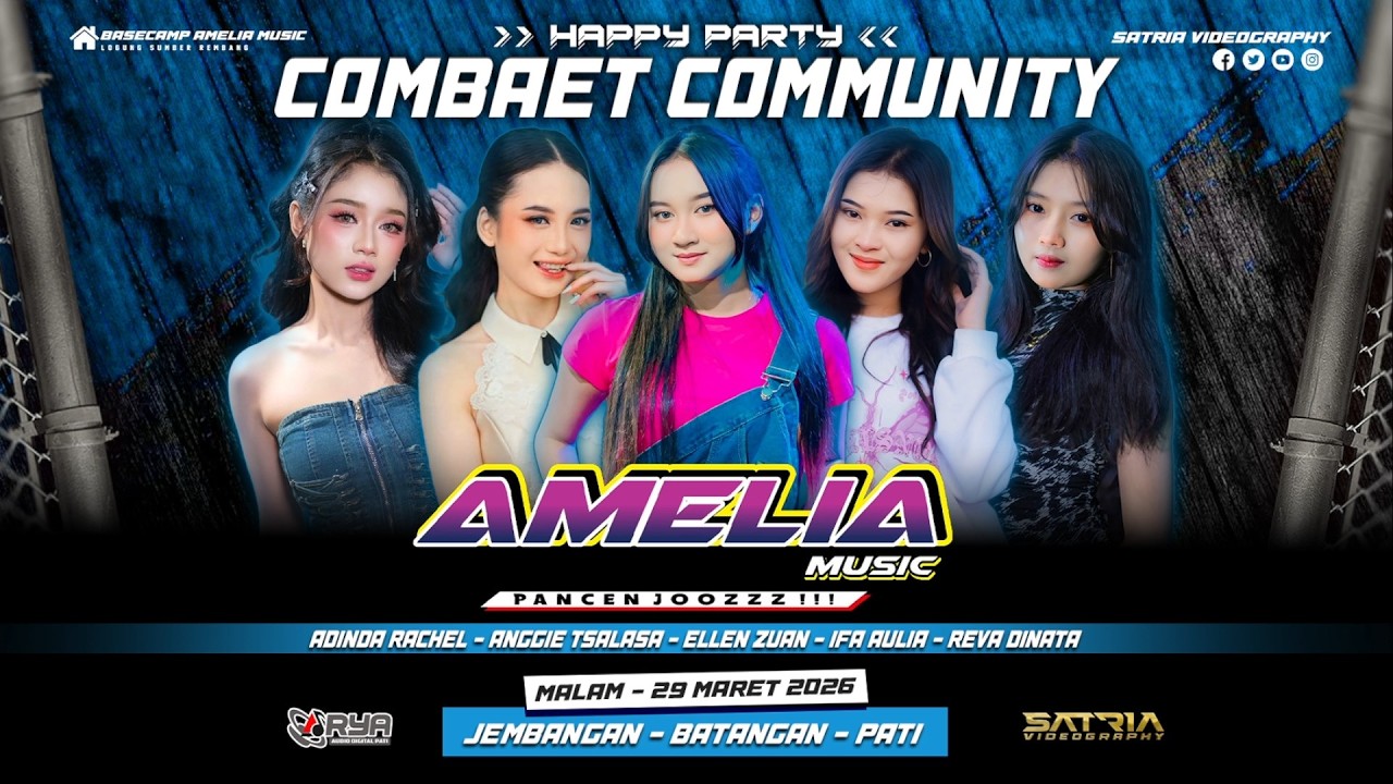 FULL ALBUM AMELIA MUSIC COMBAET COMMUNITY 2026 || DS . JEMBANGAN BATANGAN PATI