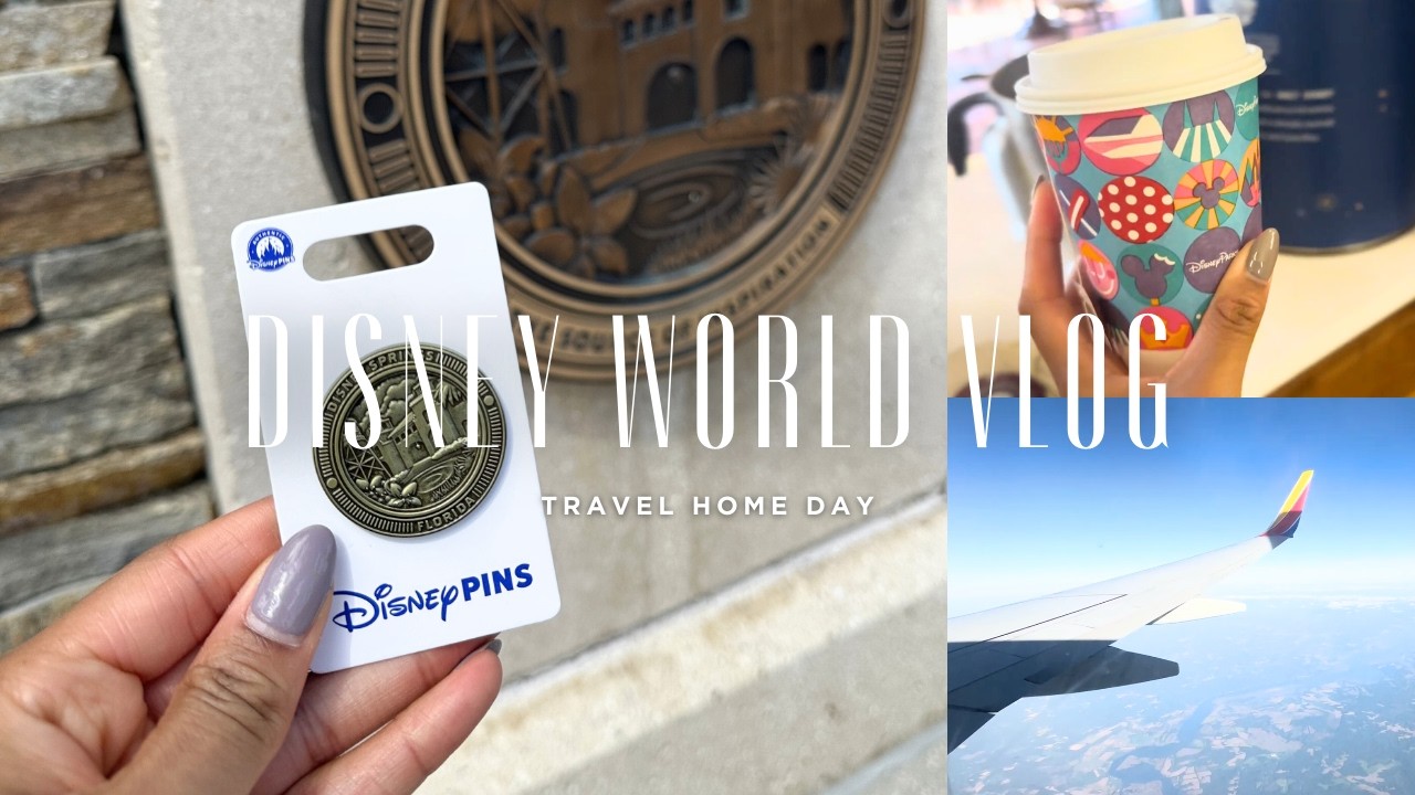 Disney World Vlog - Day 5 | Disney Springs & Travel Home Day