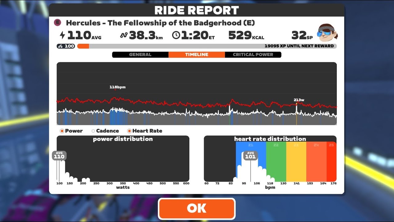 Zwift - Group Ride: Hercules - The Fellowship of the Badgerhood (E) 🗺️ Spinfinity Ultra in New York