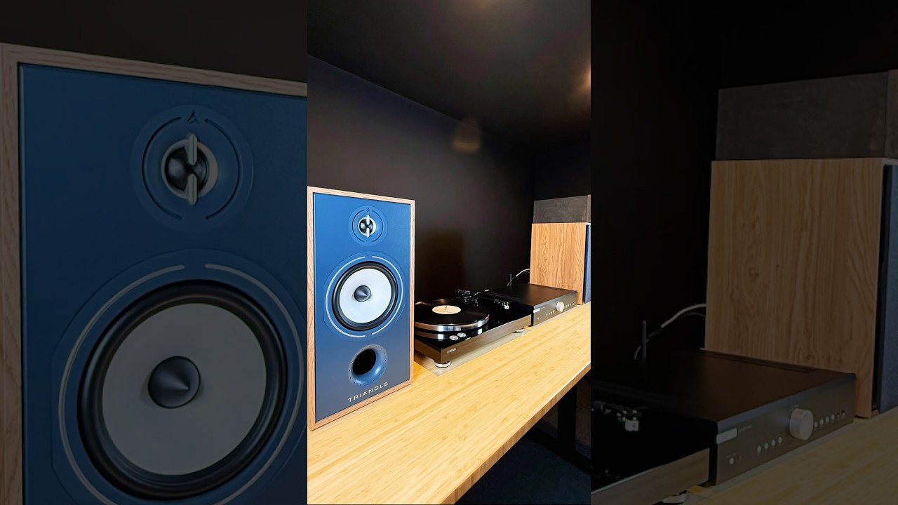 Triangle BR04 Speakers and MF B1xi Amplifier — Stunning Hi-Fi Bundle