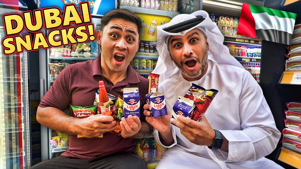 Едим продукты в магазине с гражданином ОАЭ в Дубае 🇦🇪. Странно ли это?