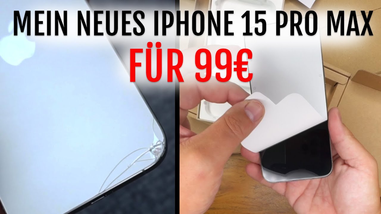 Mein neues iPhone 15 Pro Max f&uuml;r 99&euro; statt 1449&euro; |&nbsp;Wirklich neu?