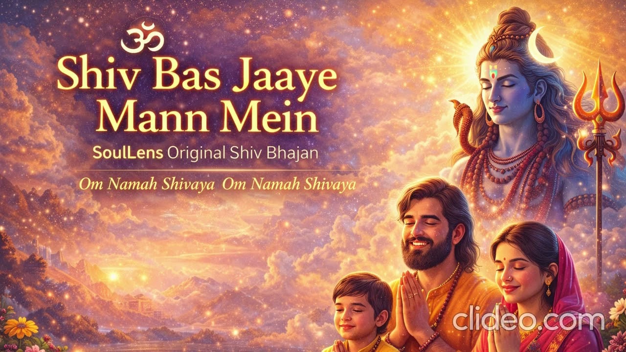 Om Namah Shivaya 🌙 | Stress Relief & Soul Healing Bhajan