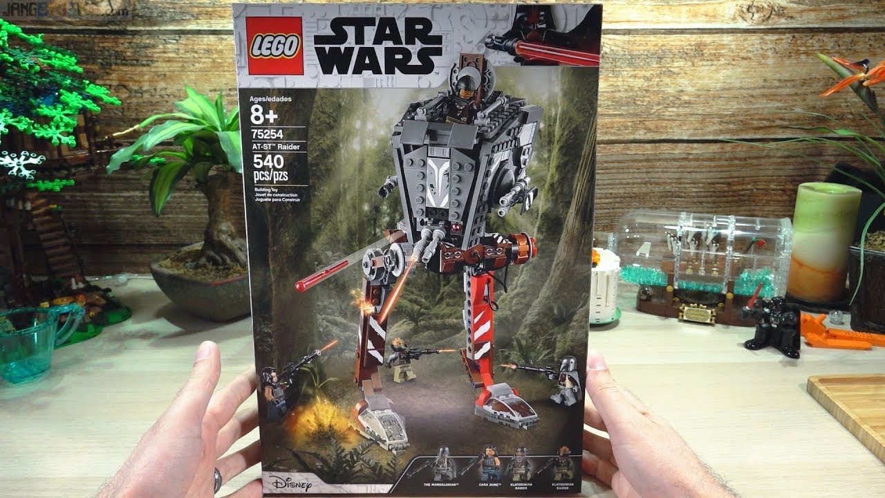 Pure build: LEGO Star Wars AT-ST Raider (The Mandalorian) 75254 in real time ASMR