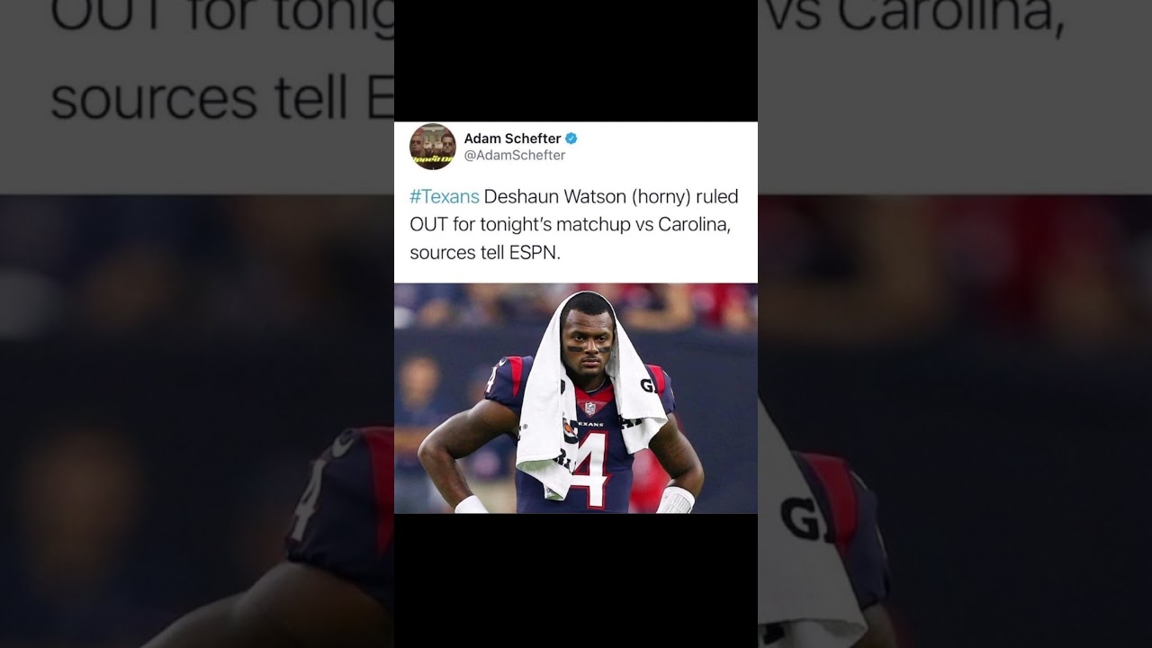 Deshaun Watson. Week 2