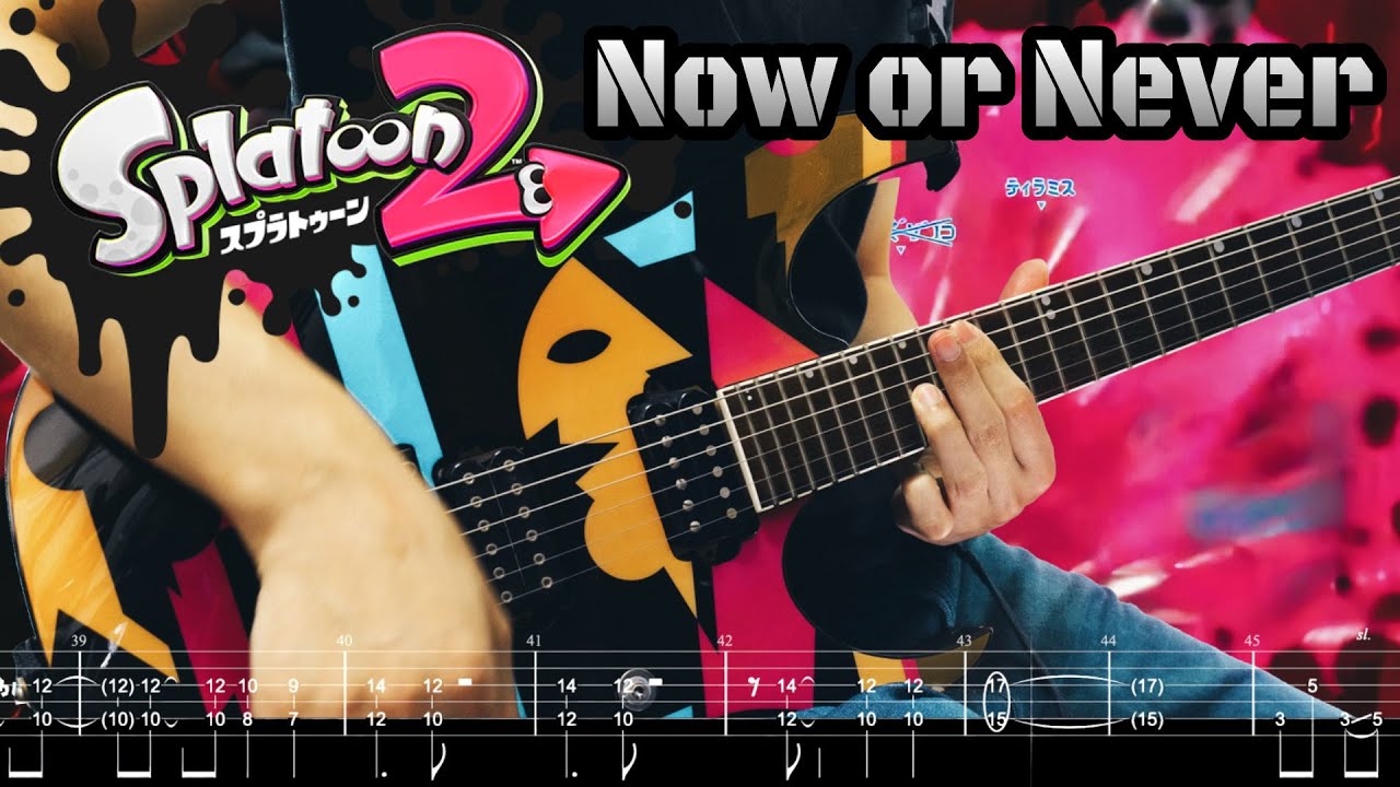 Splatoon 2 - Now Or Never - Metal Guitar Cover - Tab