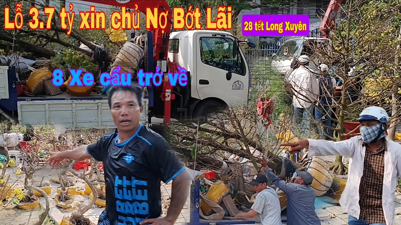 Lỗ 3.7 tỷ Giã từ long xuyên.chủ bán mai cầu cứu.xin chủ nợ bớt lãi.khóc hết nước mắt 28 tết!