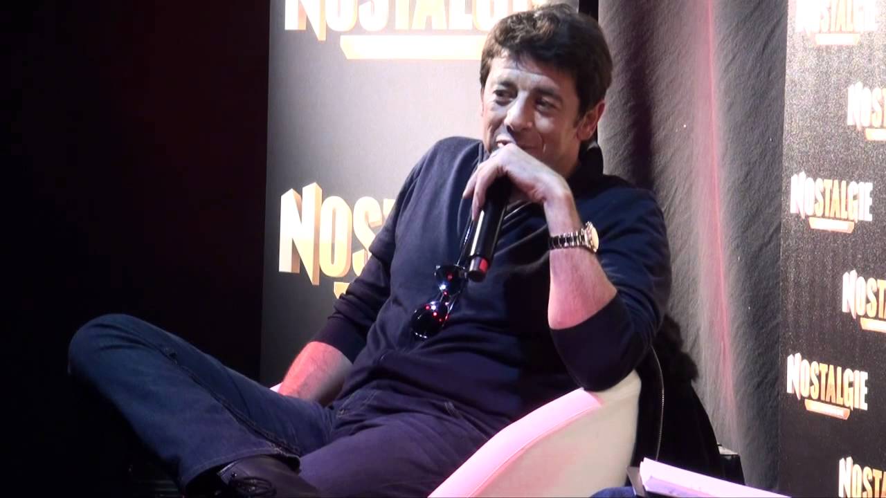 Interview Patrick Bruel sur Nostalgie pour la sortie du film Le Prénom