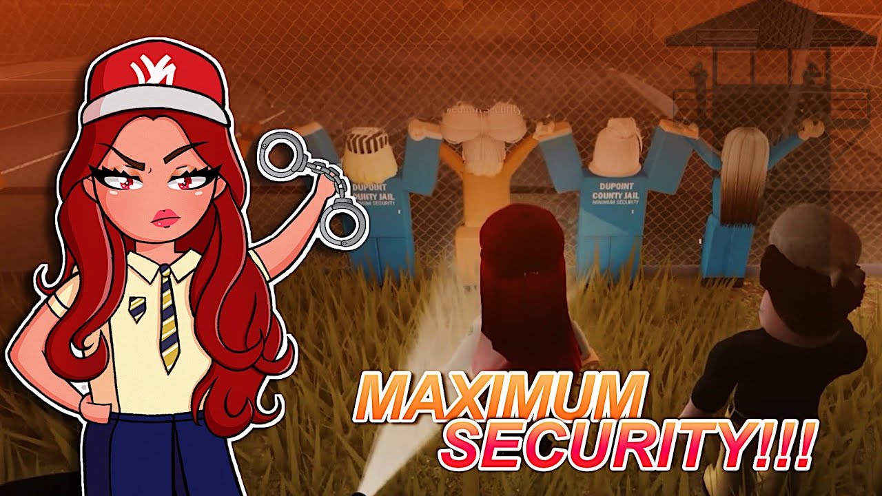 ROBLOX WELCOME TO PRISON... LOCK UP WITH ELLA⛓️A FIGHT BROKE OUT SHUT IT ALL DOWN!