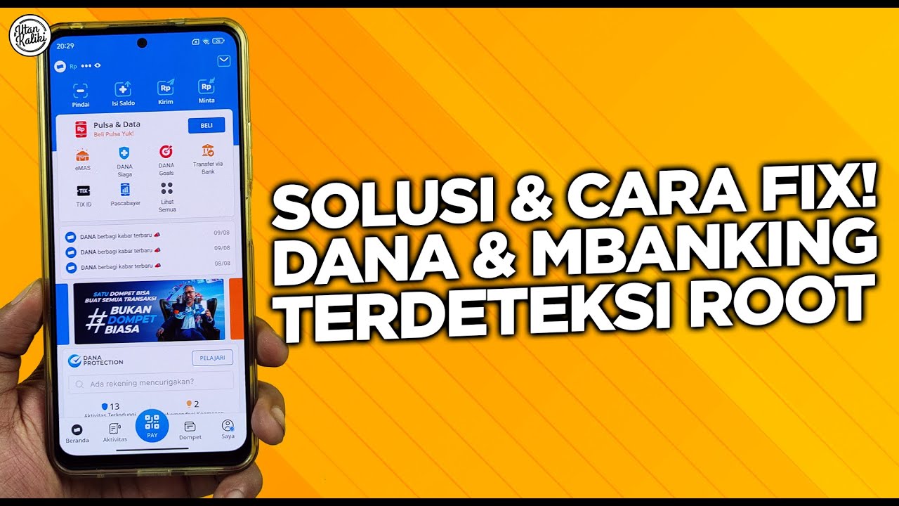 TERBARU! Cara Mengatasi Aplikasi DANA dan M-Banking Terdeteksi ROOT - BISA DI SEMUA ANDROID!