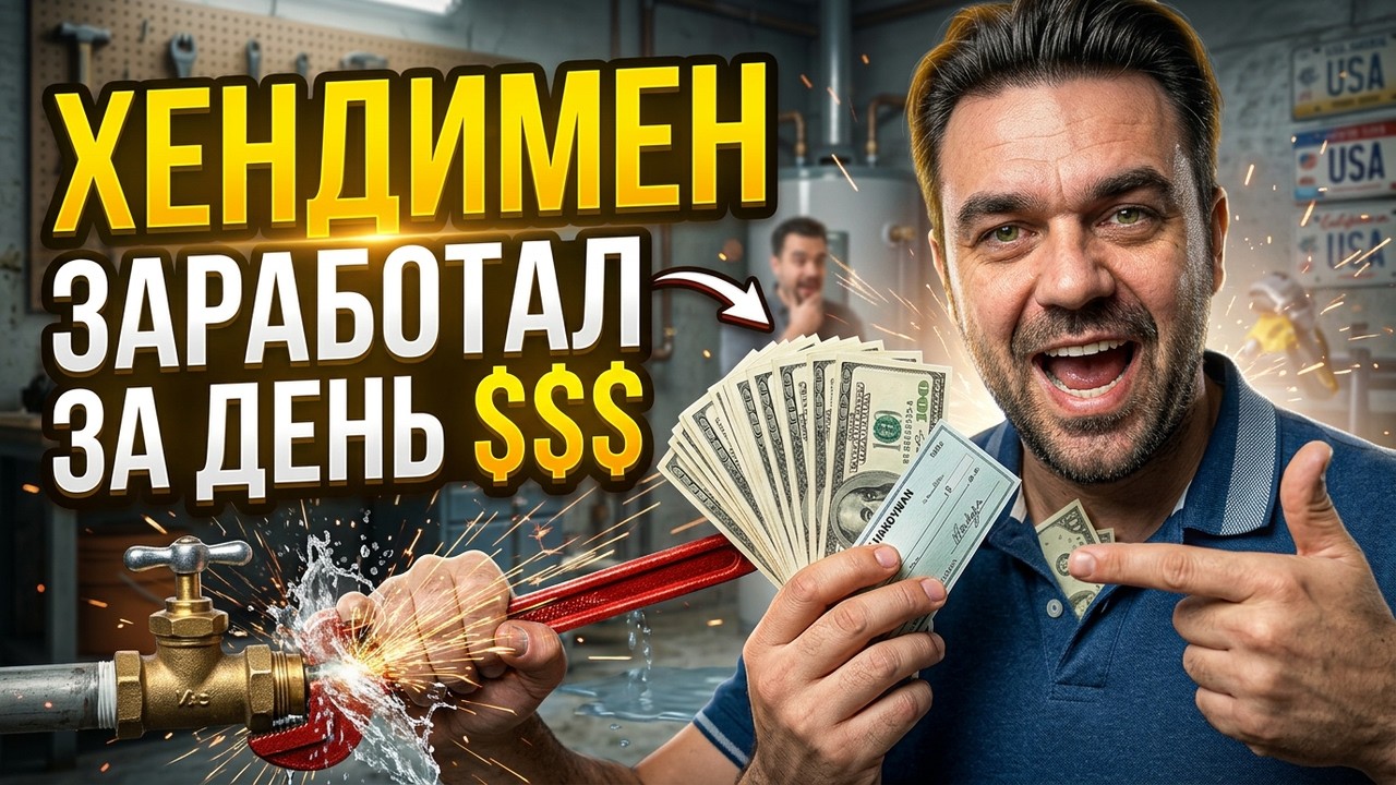 Зарабатываем как можем | Хендимен в США