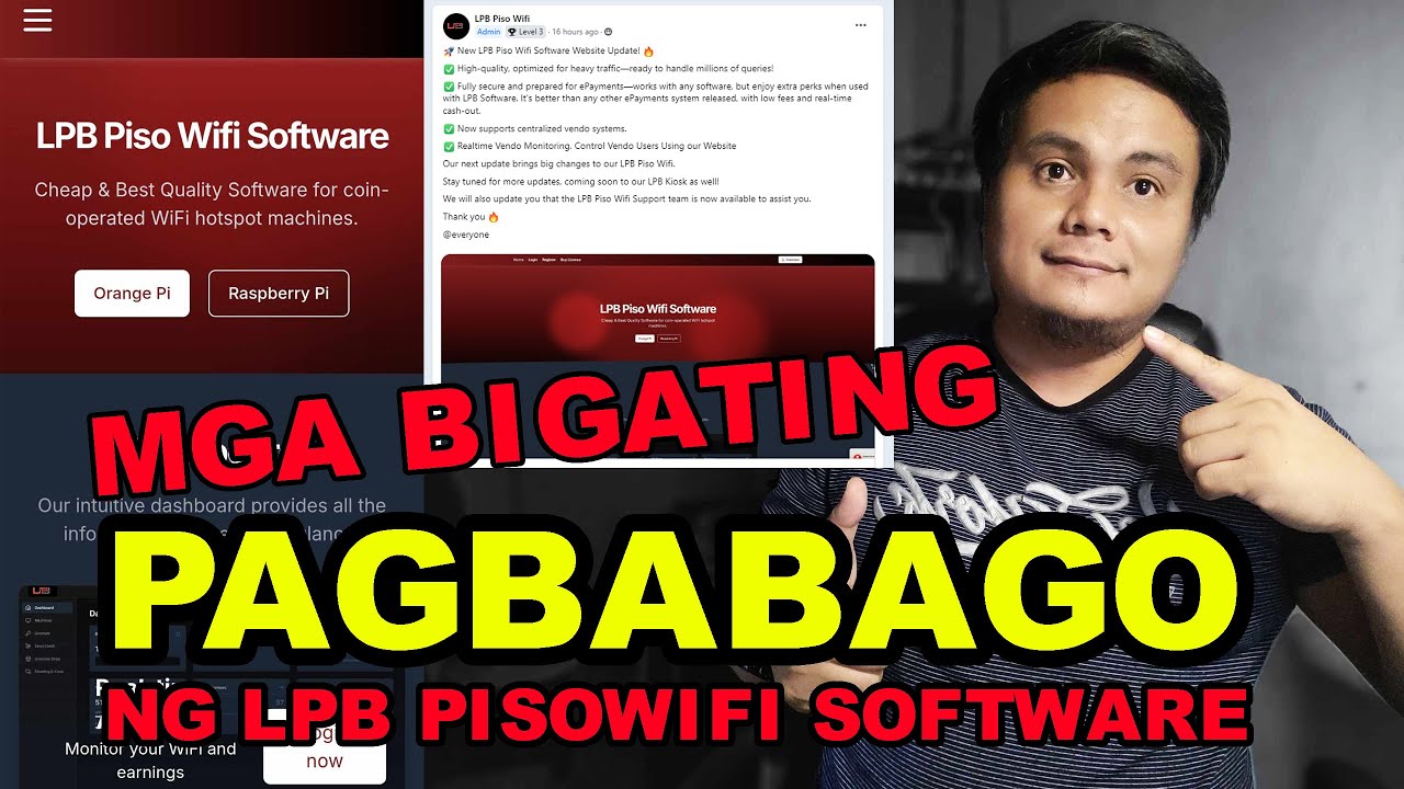 LPB PISOWIFI UPDATE MAKAKARANAS NG MALAKING PAGBABAGO | HAY LE COMWORKS V.2