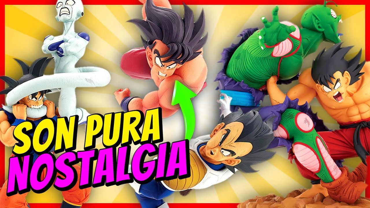 ❤️‍🔥Estas FIGURAS LIMITADAS de Dragon Ball te harán volver a tu infancia 